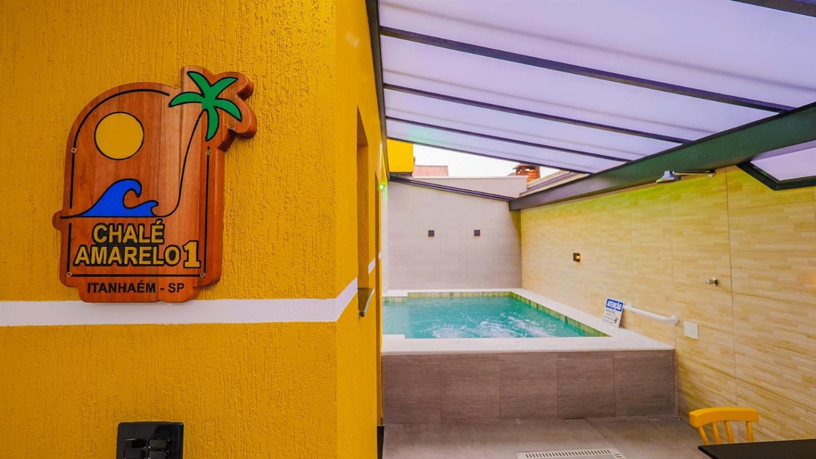 Chale Amarelo Villa Itanhaem Ngoại thất bức ảnh