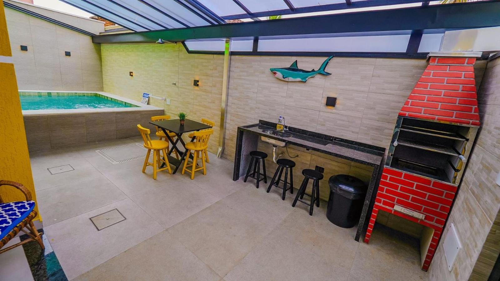 Chale Amarelo Villa Itanhaem Ngoại thất bức ảnh