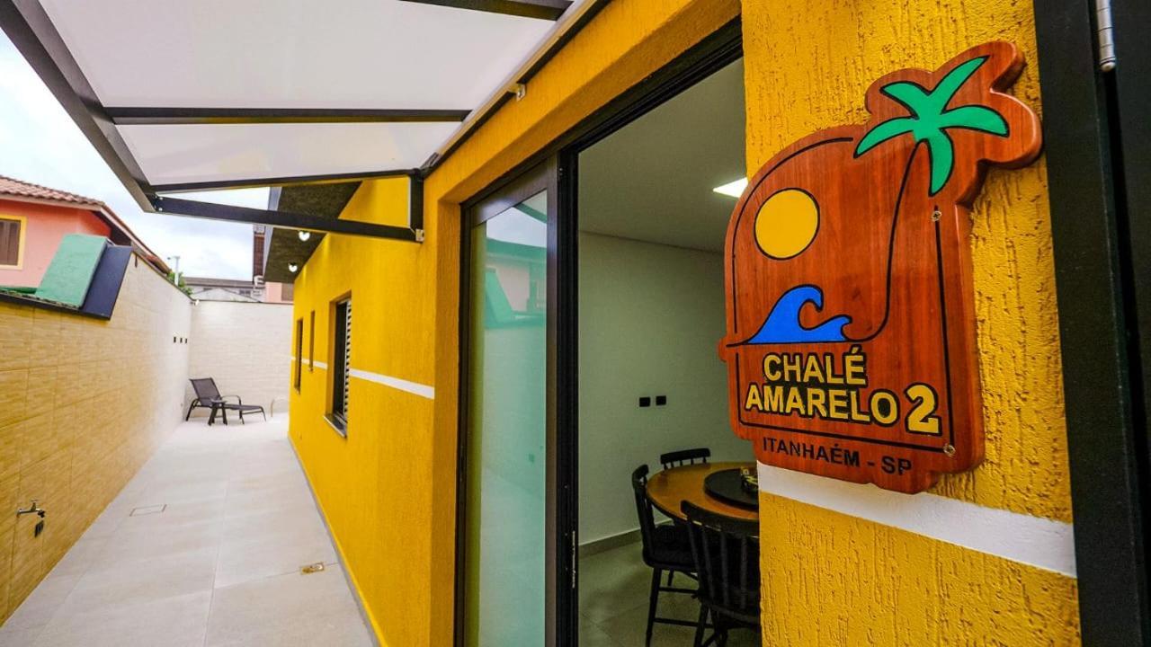 Chale Amarelo Villa Itanhaem Ngoại thất bức ảnh